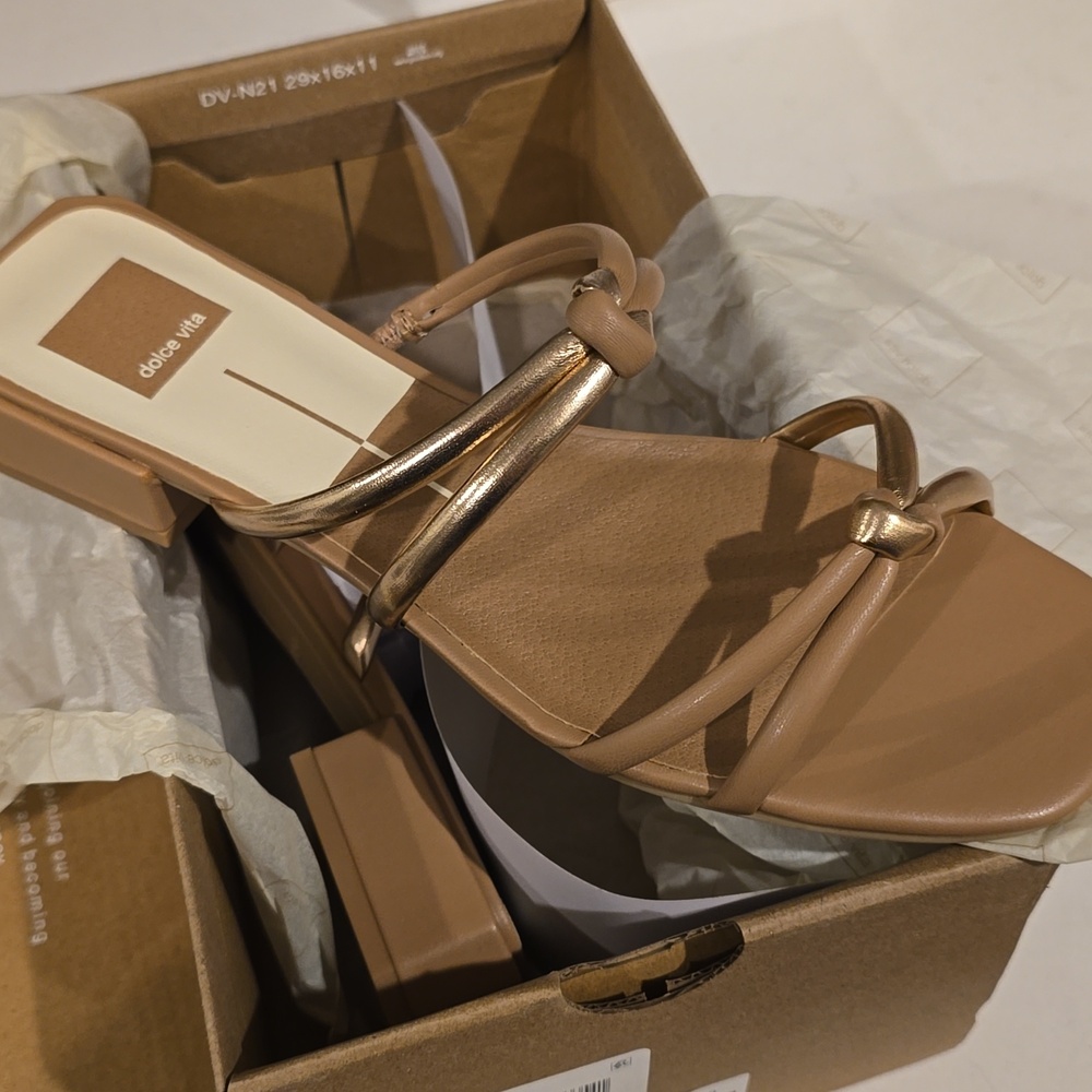 Dolce Vita Women's Harli Sandals in Cafe Multi Size 9